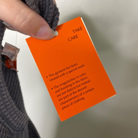 NWT Knox Rose Waffle Knit Top Gray Sz. 2X - Picture 8 of 12